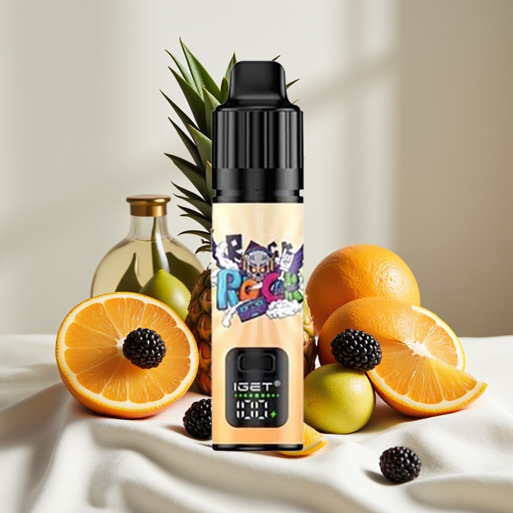 IGET BAR PLUS S3 POD 10000 Pufări 18ml Zmeură Ananas Portocală