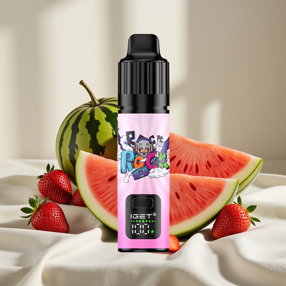 IGET BAR PLUS S3 POD 10000 Pufuri Capsă Dispozabilă Capsă 18ml Capsă 1.0 Ohm Aroma Căpșuni Pepene Gheață