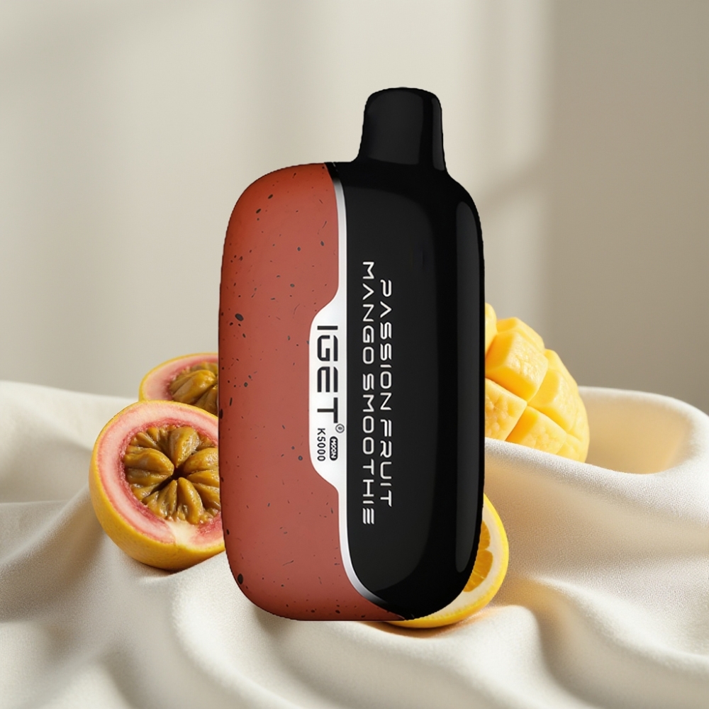 IGET Moon K5000 Pufări 5000 Pufări Mango Smoothie Fructul Pasiunii PC Mesh 1.35 Ohm