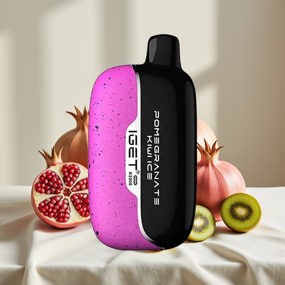 IGET Moon K5000 Pufări Coajă de Rodie Kiwi Gheață 1.35Ohm 81.5g