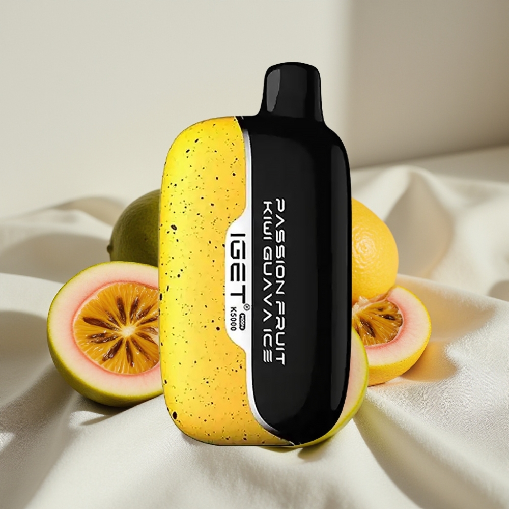 IGET Moon K5000 Pufări Gust Fructul Pasării Kiwi Guava Gheață 5000 Pufări 1.35 Ohm