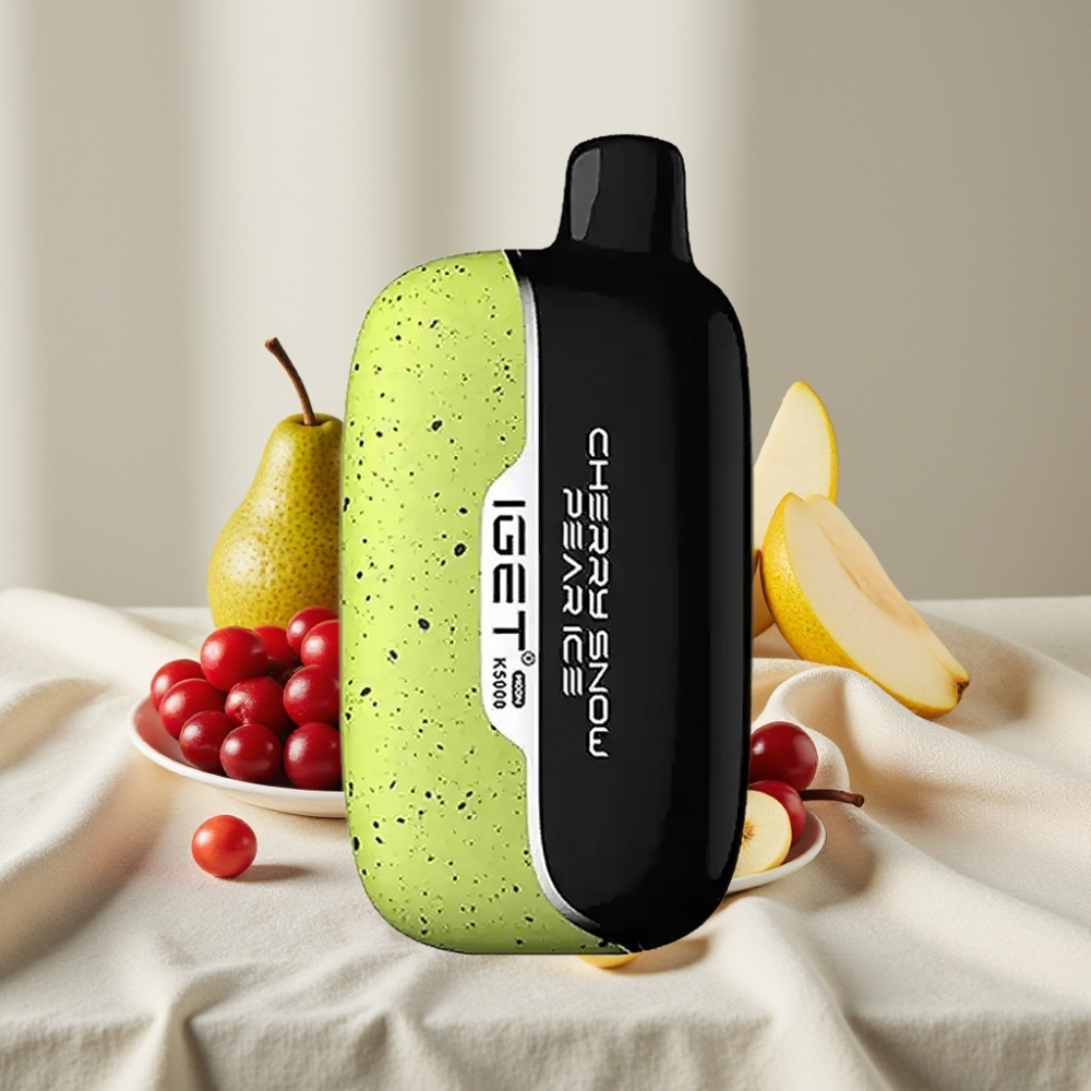 IGET Moon K5000 Pufuri 5000 Pufuri Cireșă Zăpadă Pară Gheață 1.35 Ohm