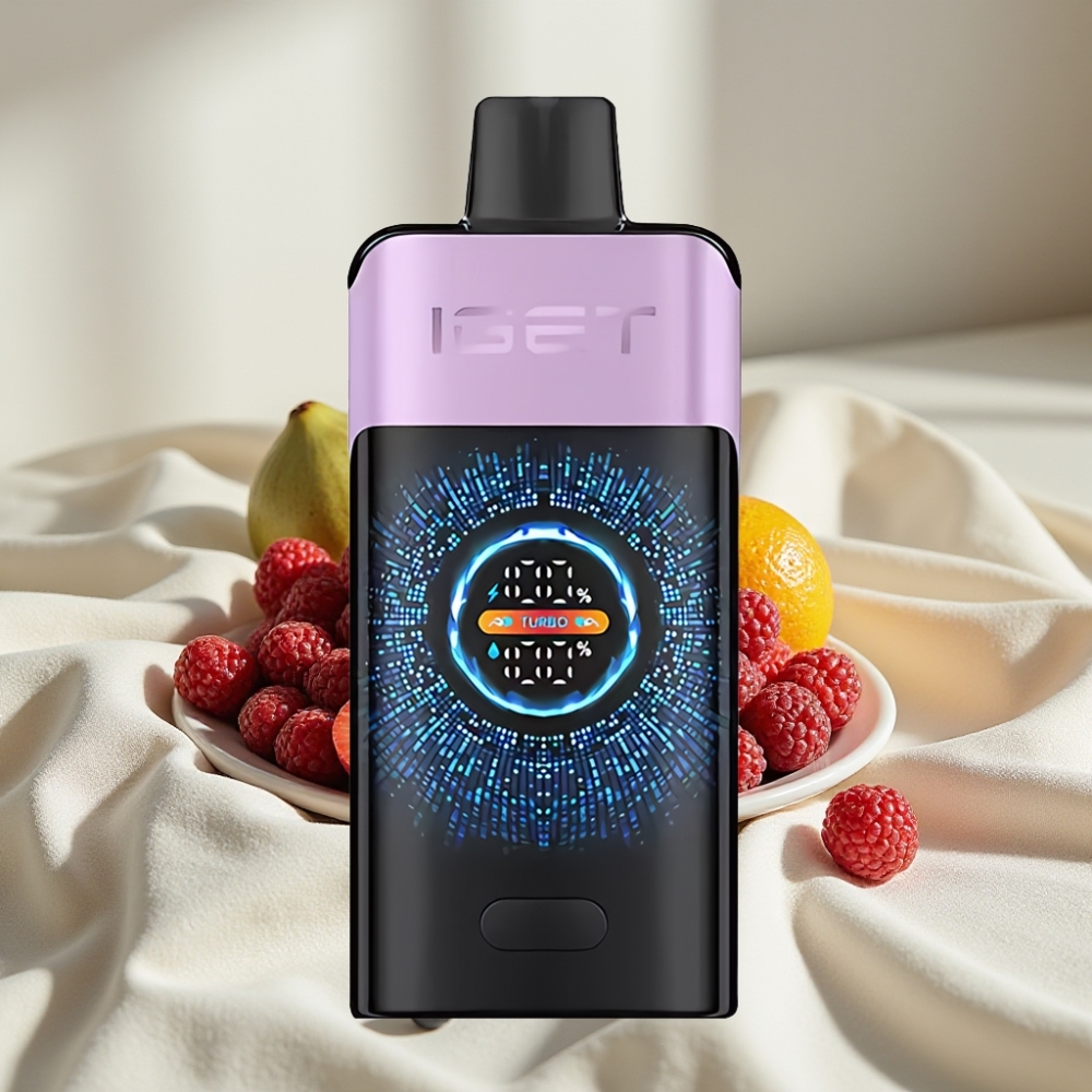 IGET ONE 12000 Pufuri Disposable Vape, 2700 mAh, Mixed Berries Ice
