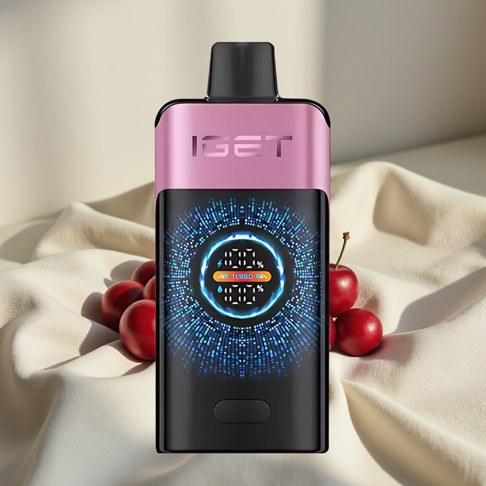 IGET ONE 12000 Pufuri Disposable Vape Monstru de Cireșe 2700mAh 0.6ohm