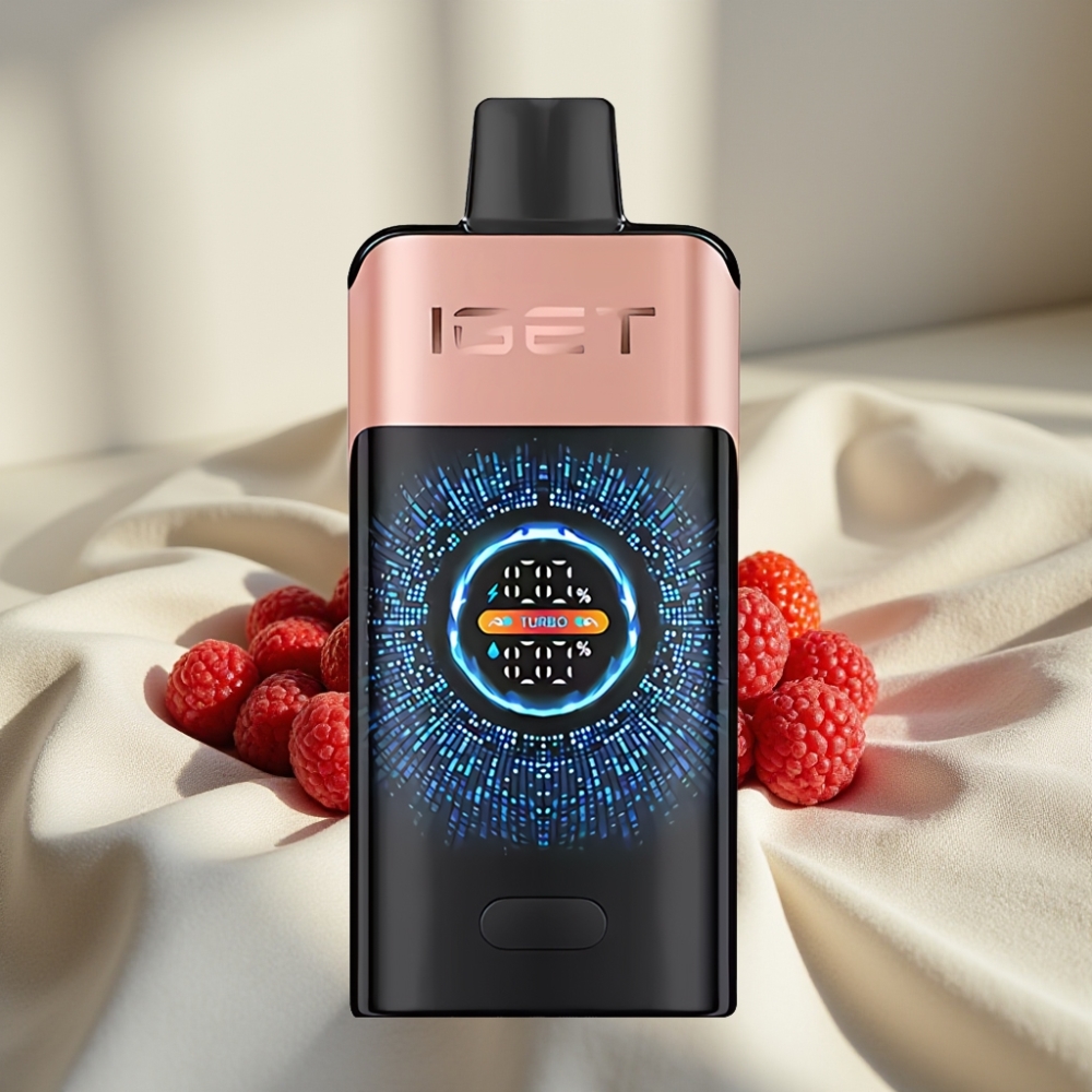 IGET ONE 12000 Pufuri Turbo Mode, 2700 mAh, Capsula Dual Mesh 0.6 ohm, Afine-Căpșuni