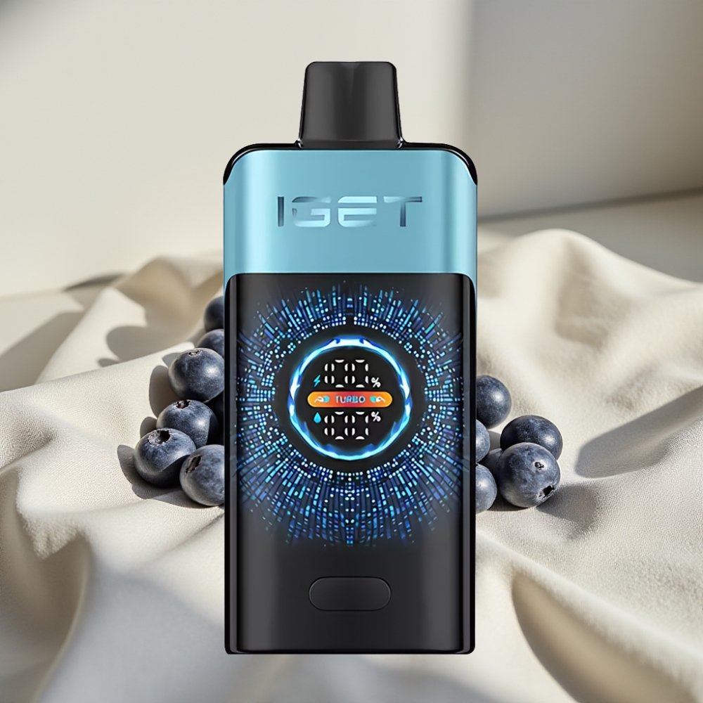 IGET ONE 12000 Pufuri Vape Dispozabil Afine Înghețată, 2700 mAh, 0.6 ohm