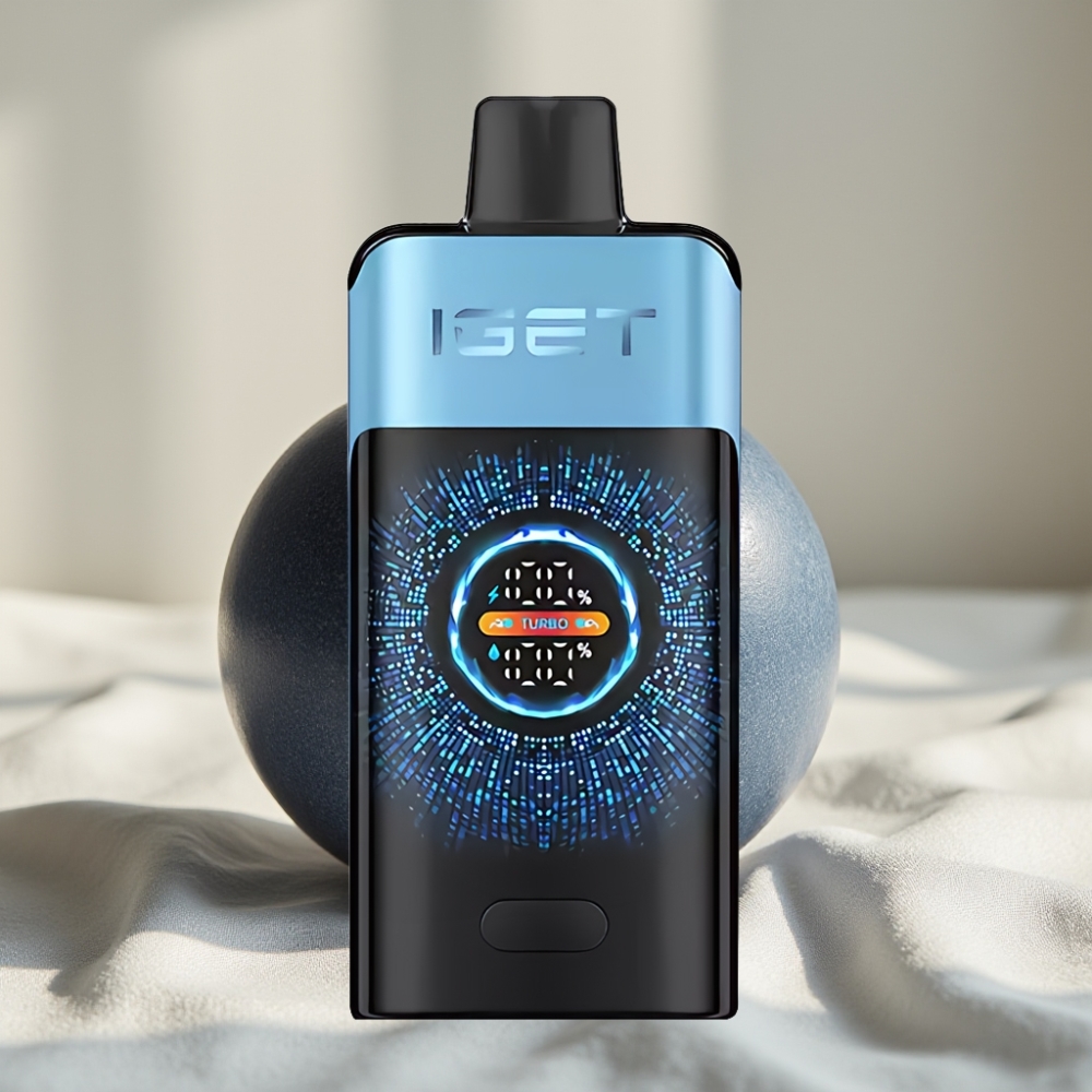 IGET ONE 12000 Pufuri Vape Dispozabil Monstru Albastru, 2700mAh, Ecran Culori