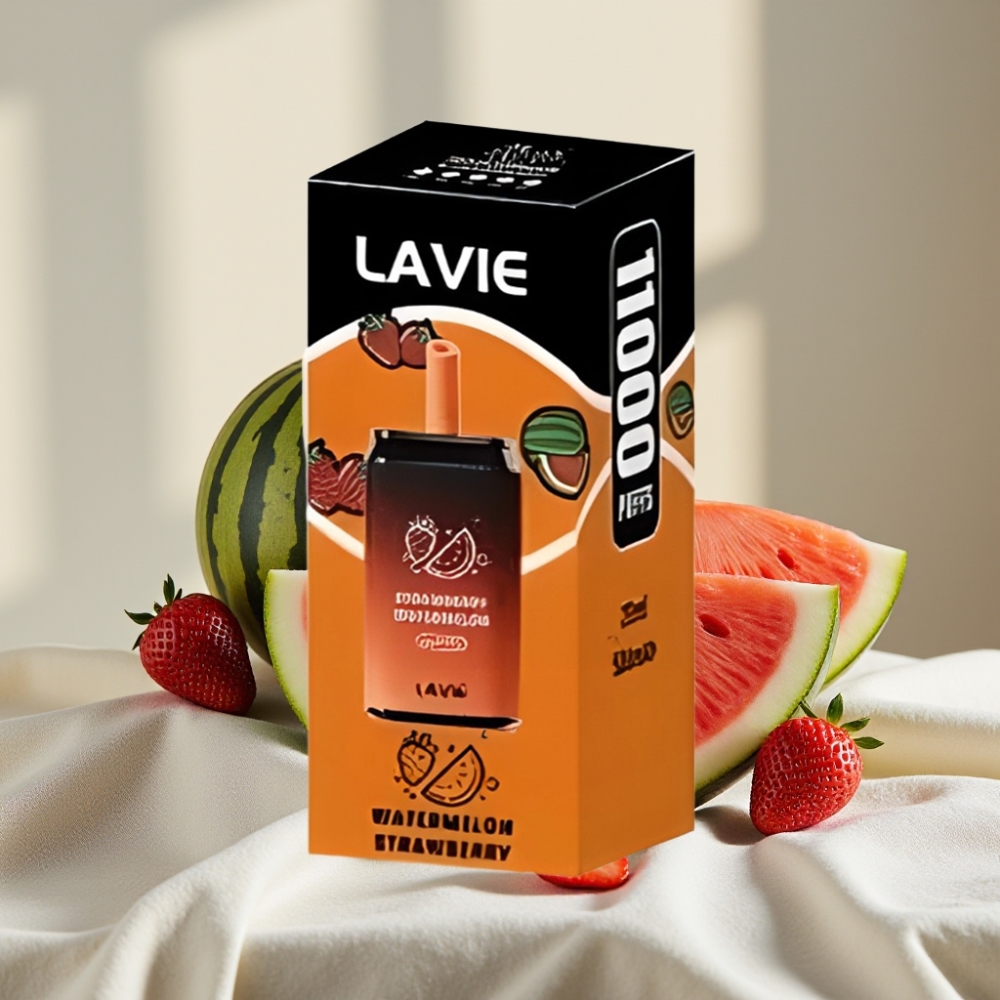 LAVIE Aurora 11000 Pufări Capsă Dispozabilă Căpșuni Pepene Verde 22ML 5%