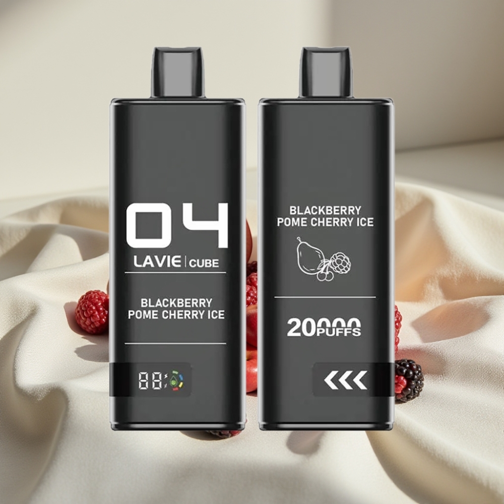 Lavie Cube 20000 Pufări Disposable Vape Afine Măceșe Gheață 28ML 5% Nicotină