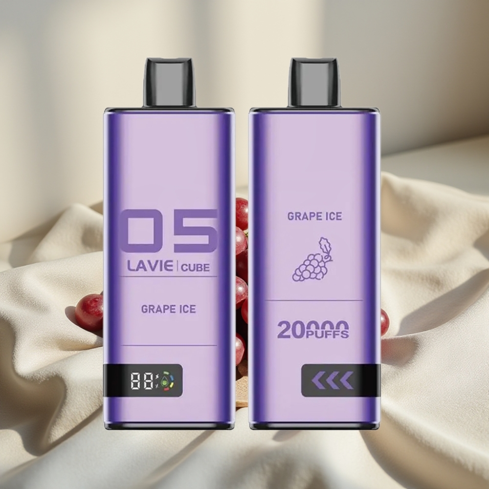 Lavie Cube 20000 Puffs Dispozabil Vape Strugure Înghețat 28ML 5% Nicotină