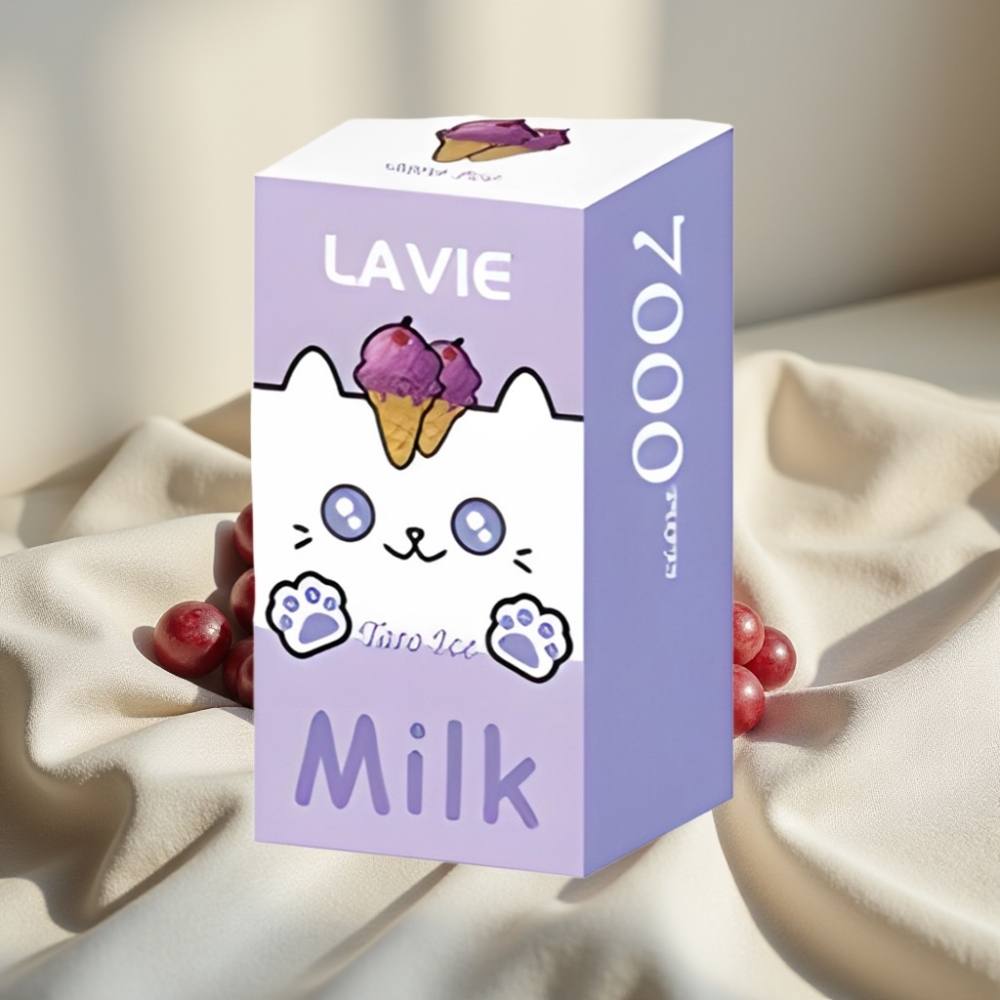 LAVIE Milk 7000 Pufări Fără Nicotină 16ML Struguri Înghețați