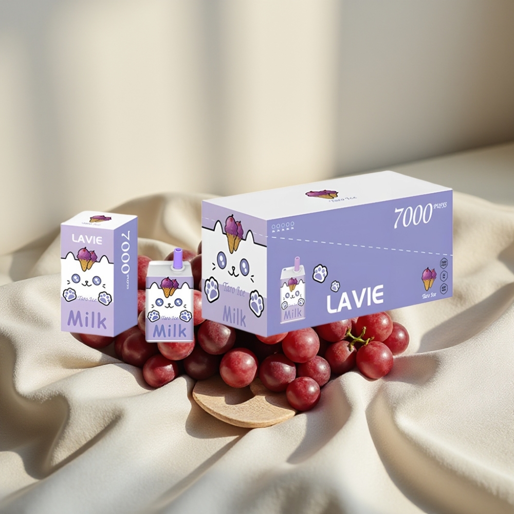 LAVIE Milk 7000 Pufări Fără Nicotină 16ML Struguri Înghețați