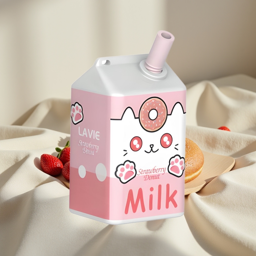 LAVIE Milk 7000 Pufuri Fără Nicotină 16ML Capsuni Donut