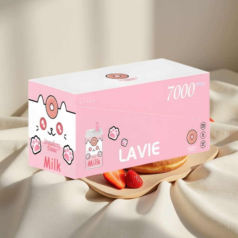 LAVIE Milk 7000 Pufuri Fără Nicotină 16ML Capsuni Donut