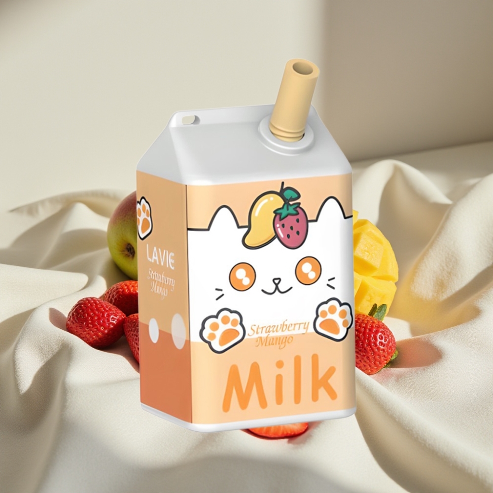 LAVIE Milk 7000 Pufuri Fără Nicotină 16ML Capsuni Mango