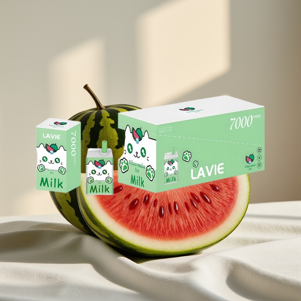 LAVIE Milk 7000 Pufuri Fără Nicotină 16ML Port Type C Pepene Gheață