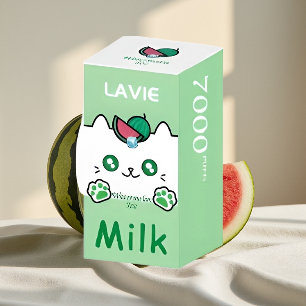 LAVIE Milk 7000 Pufuri Fără Nicotină 16ML Port Type C Pepene Gheață