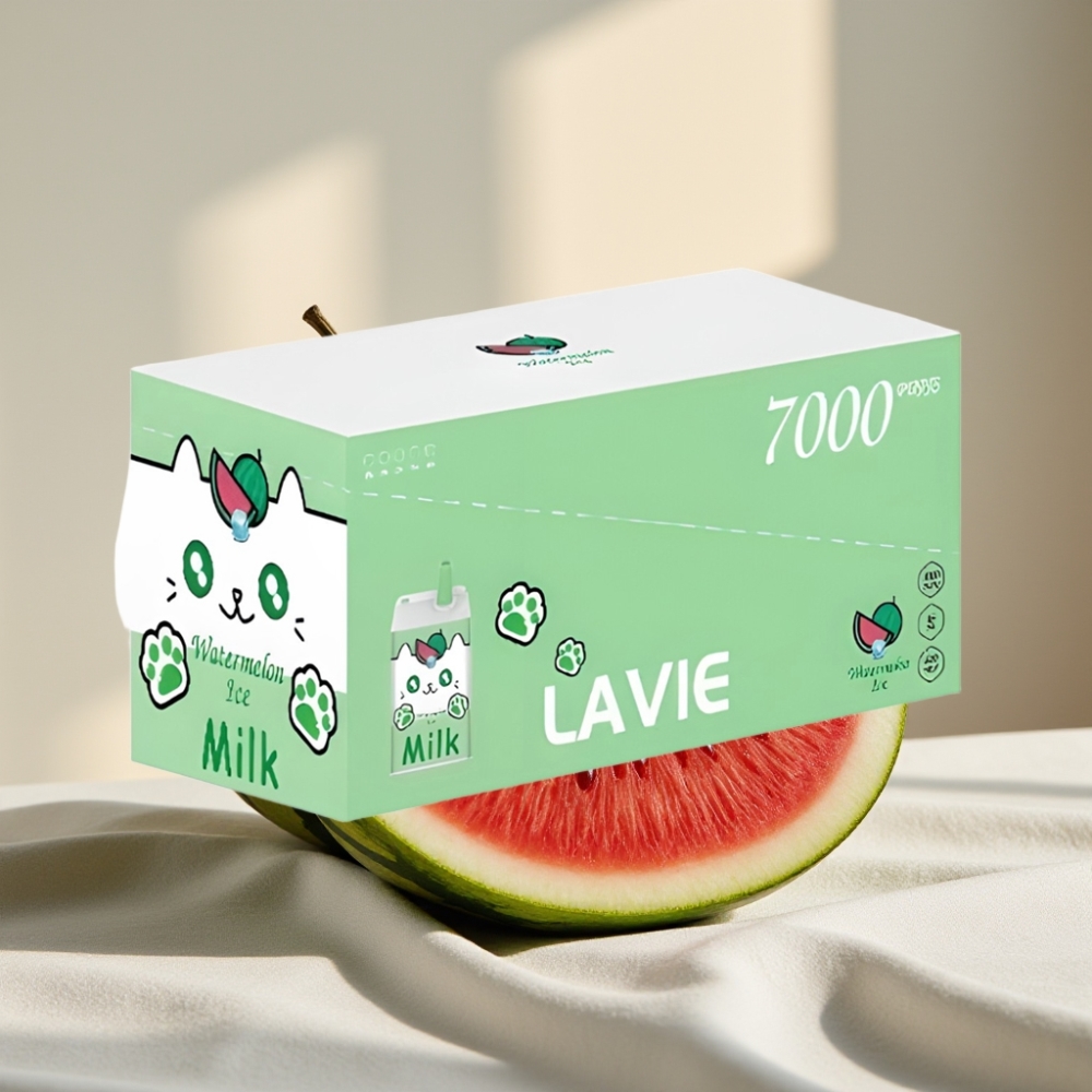 LAVIE Milk 7000 Pufuri Fără Nicotină 16ML Port Type C Pepene Gheață
