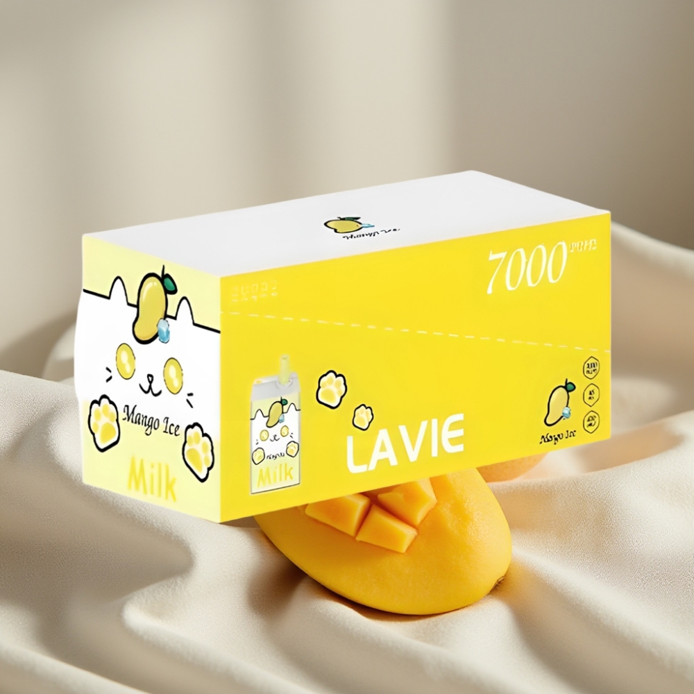 LAVIE Milk 7000 Pufuri, Mango Gheață, 16ML, 5% Nicotină