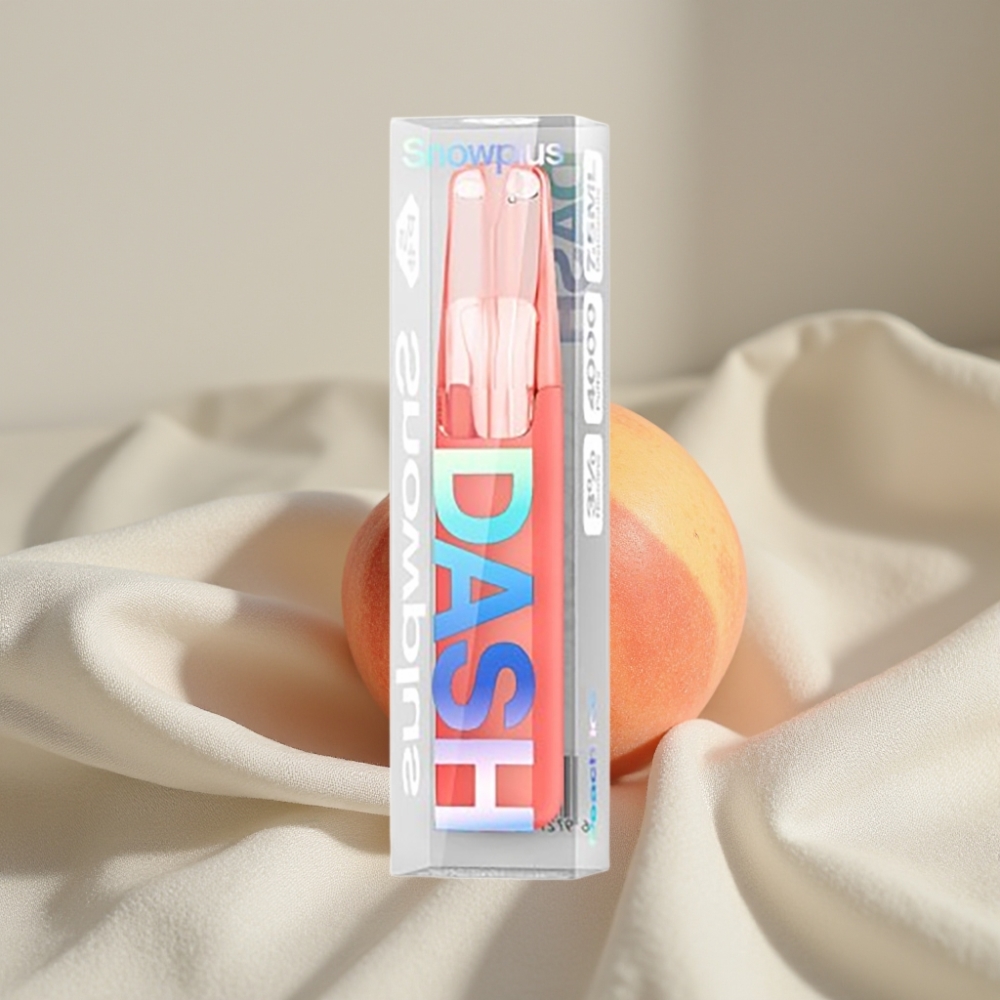 Snowplus Dash 4000 Pufuri Dispozabil 7,5 ml, 530 mAh, Peach Ice
