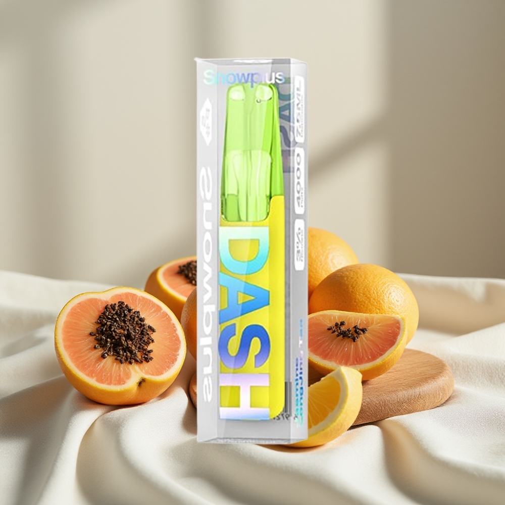 Snowplus Dash 4000 Pufuri Dispozabil cu Ceai Jasmine LongJing și Ceramica
