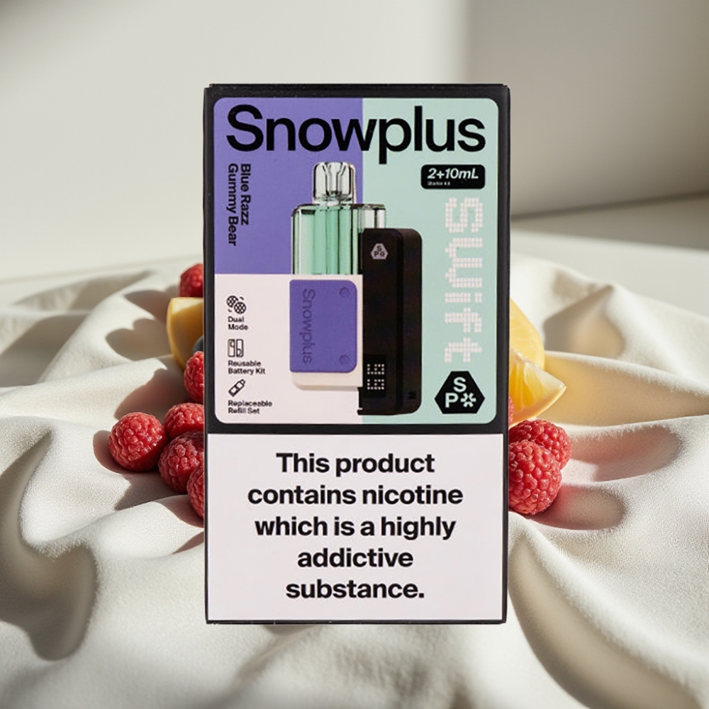 Snowplus Swift 5000 Puffs Pod Kit 1000mAh Dulce Gummy Urs 43x81x25mm