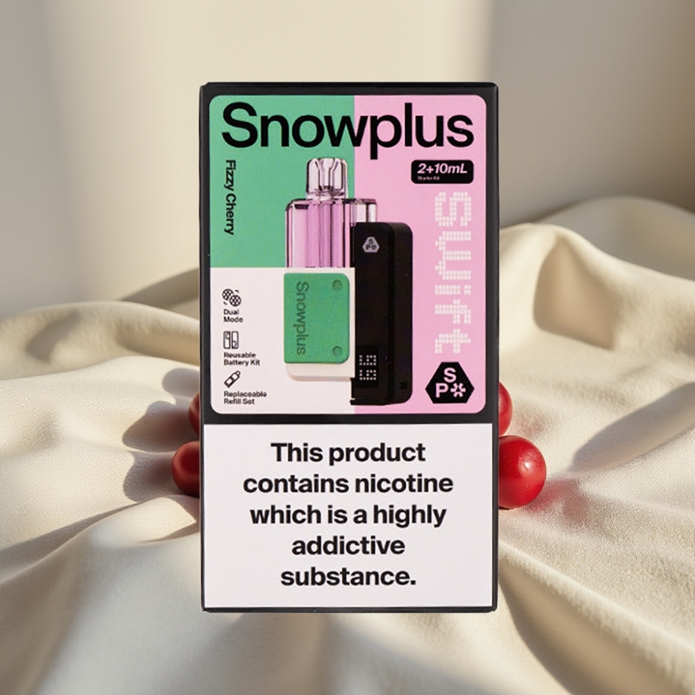 Snowplus Swift 5000 Puffs Pod Kit Dual Mesh Cireșe Fizzy 2+10ml