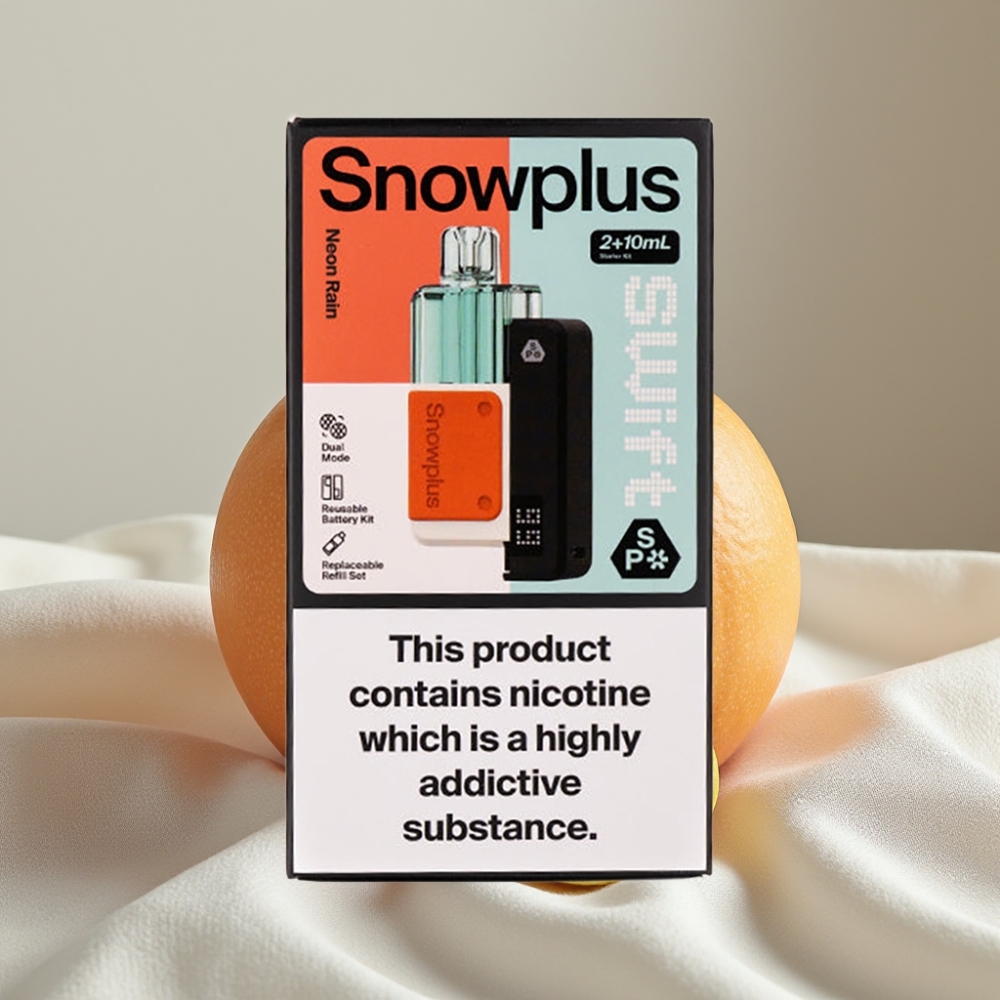 Snowplus Swift 5000 Puffs Pod Kit Neon Ploaie Dual Mesh 1000mAh