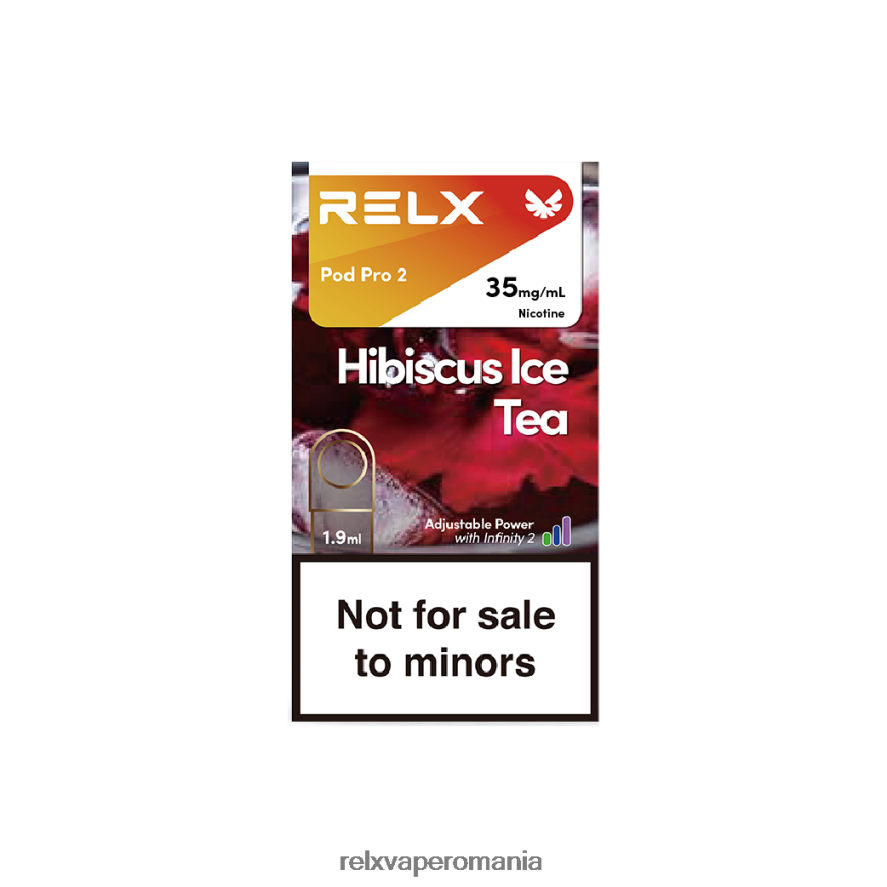RELX pod pro 2 - 3 păstăi ceai cu gheață de hibiscus L8N2VJ111 Best RELX Taste