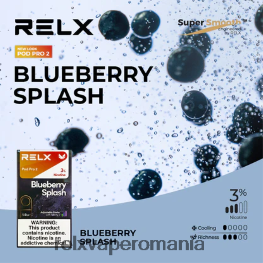 RELX pod pro 2 - 3 păstăi coacăze L8N2VJ90 RELX Flavors