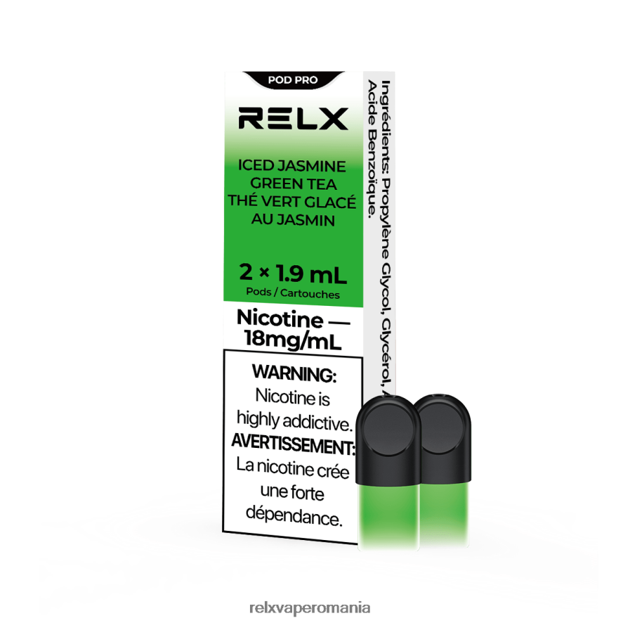 RELX pod pro - 2 păstăi ceai verde cu gheață de iasomie L8N2VJ13 RELX Vape Bucureşti