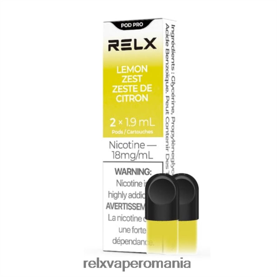 RELX pod pro - 2 păstăi coaja de lamaie L8N2VJ19 RELX Flavors