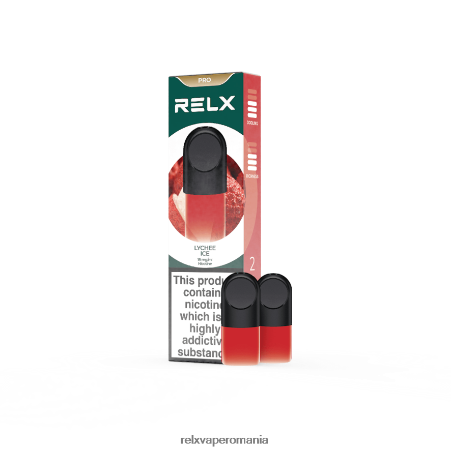 RELX pod pro - 2 păstăi gheață de litchi L8N2VJ6 RELX Vape Price