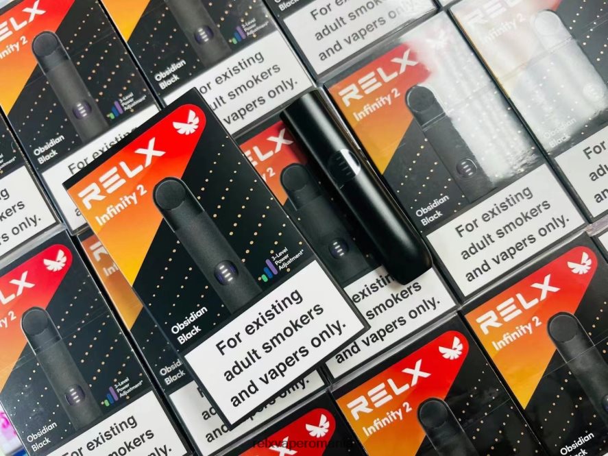 RELX Infinity 2 dispozitive de vapoare obsidian negru L8N2VJ66 RELX Discount