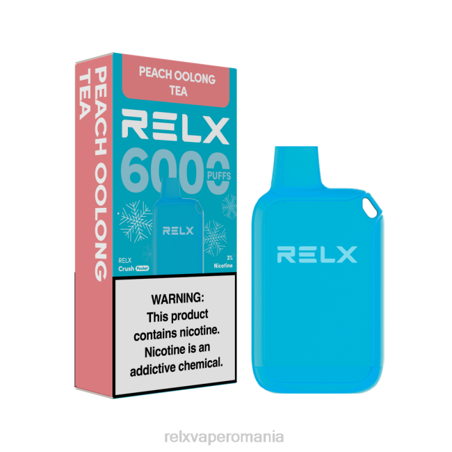 RELX Discount - RELX Crush Pocket 6000 de gheață ceai oolong de piersici P88010