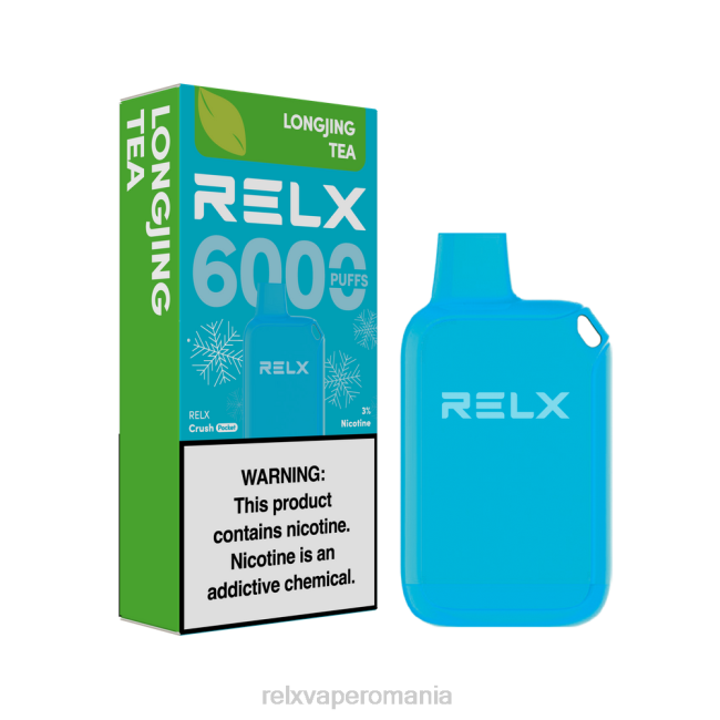 RELX Vape Romania - RELX Crush Pocket 6000 de gheață ceai longjing P8809